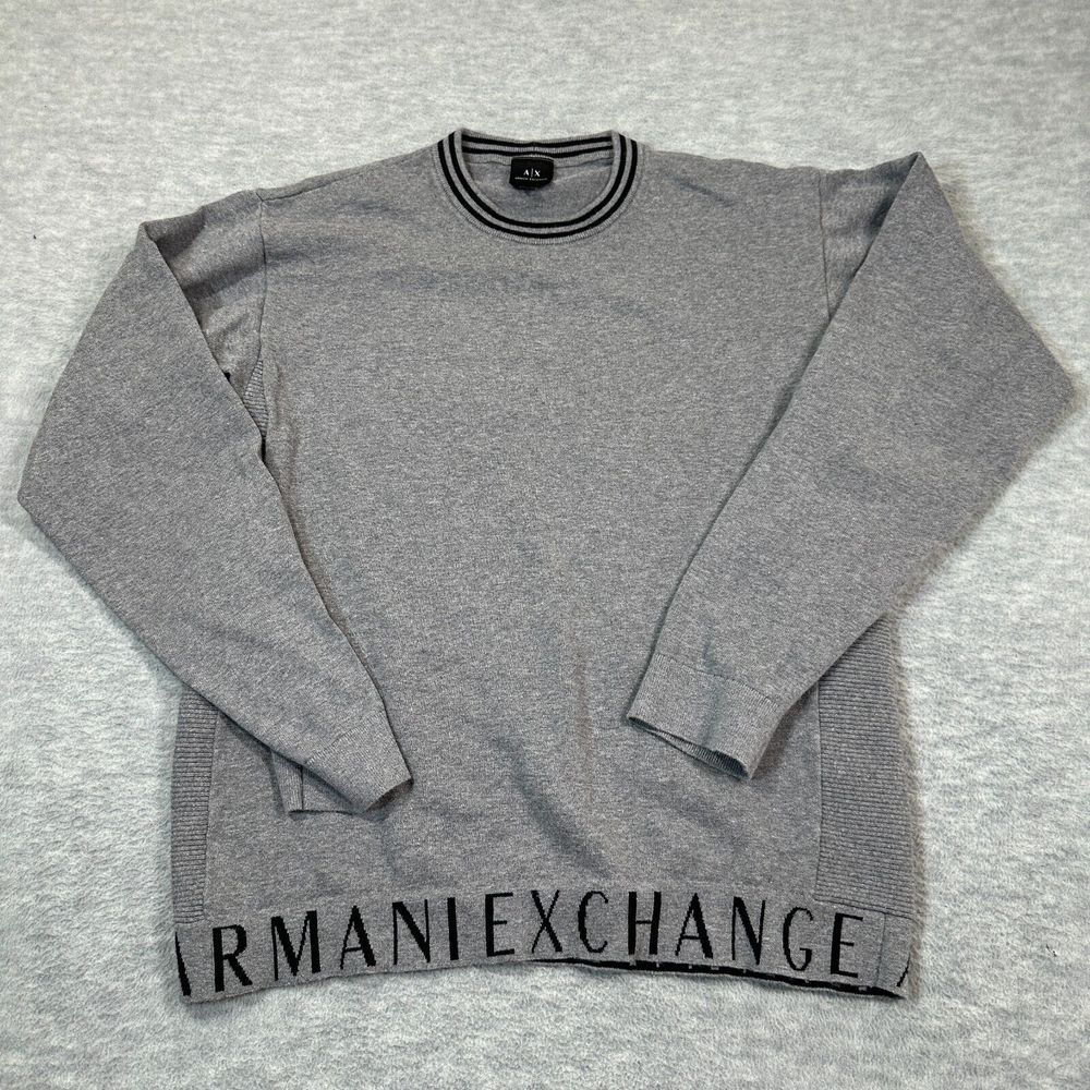 Armani Exchange Gray Sweater